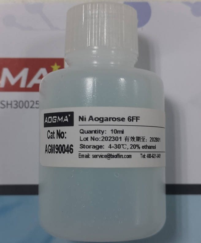 HIS-TAG蛋白纯化介质Ni Aogarose 6FF